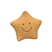 star shaped natural latex bath toy